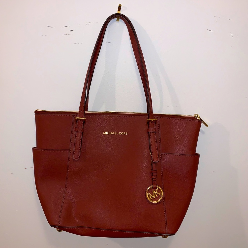 Michael Kors bag, burgundy